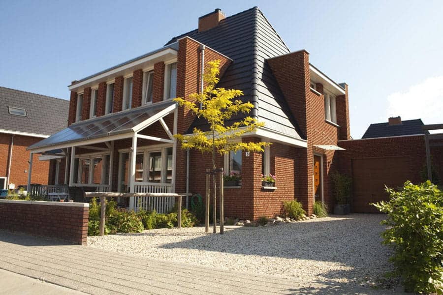 Sfeervolle nieuwbouwtuin